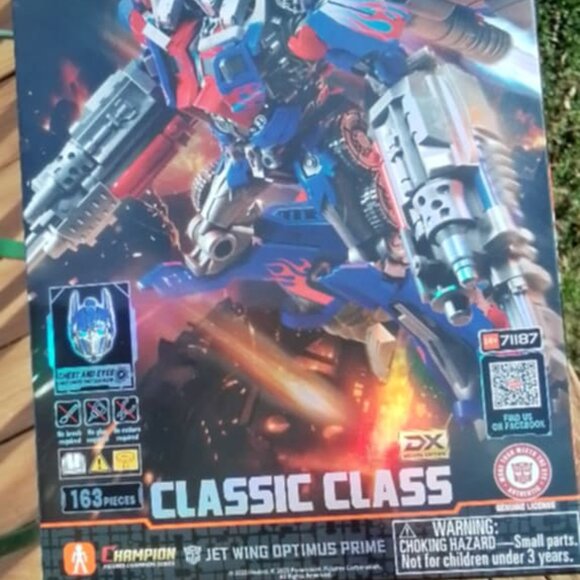 Jet Wing Optimus Prime, BLOKEES New, unopened build kit - Picture 11 of 12